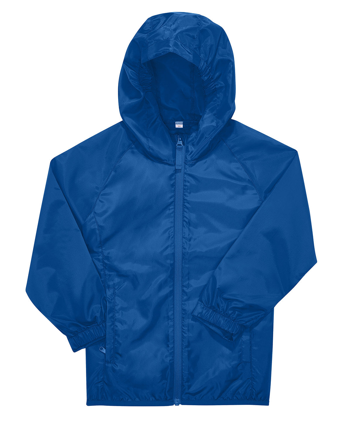 B&C Collection kids' Reset windbreaker jacket B511B in royal blue