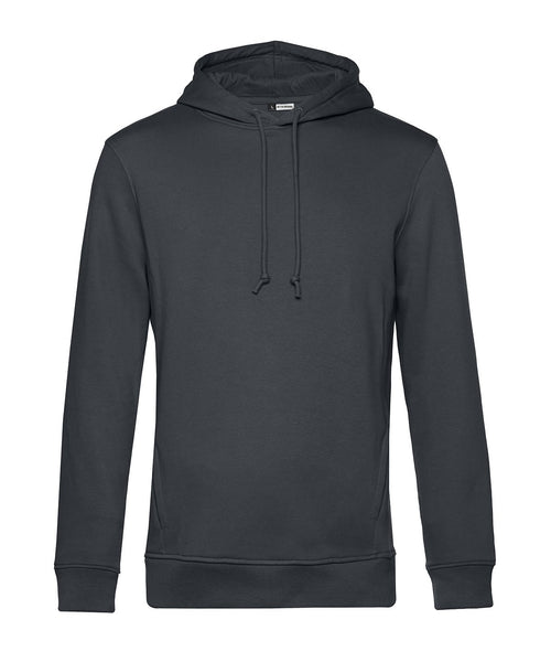B&C Collection Inspire Hooded Sweatshirt BA001 in Asphalt