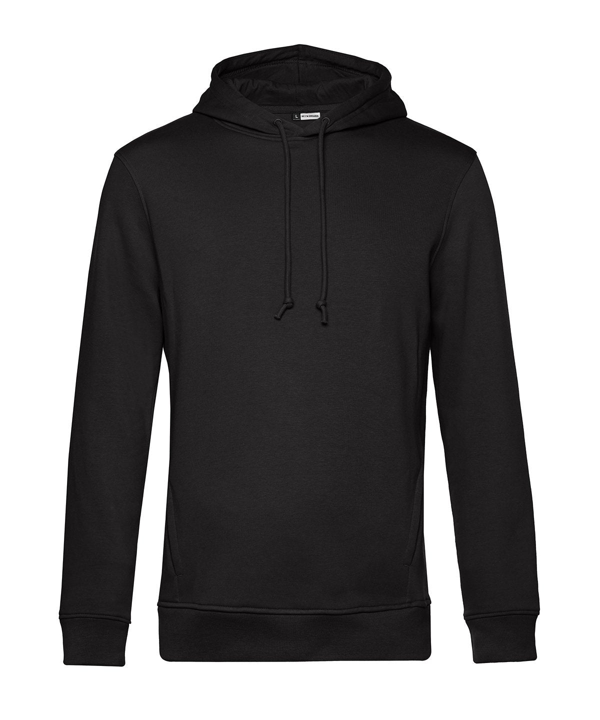 B&C Collection Inspire Hooded Sweatshirt BA001 in Blackpure