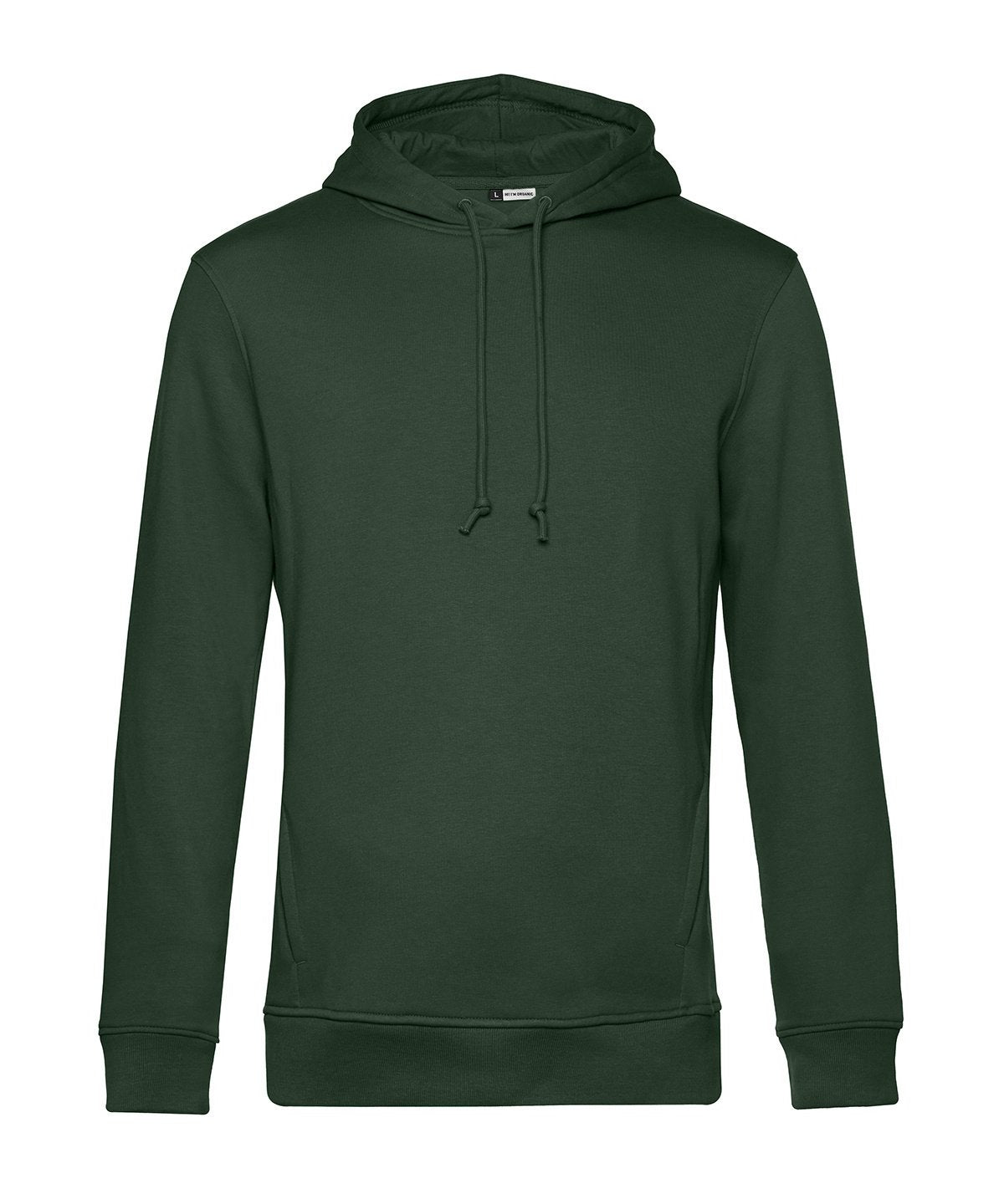 B&C Collection Inspire Hooded Sweatshirt BA001 in Forestgreen