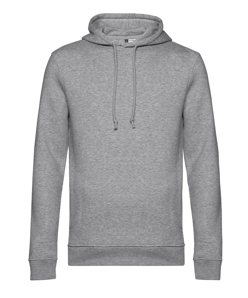 B&C Collection Inspire Hooded Sweatshirt BA001 in Heathergrey