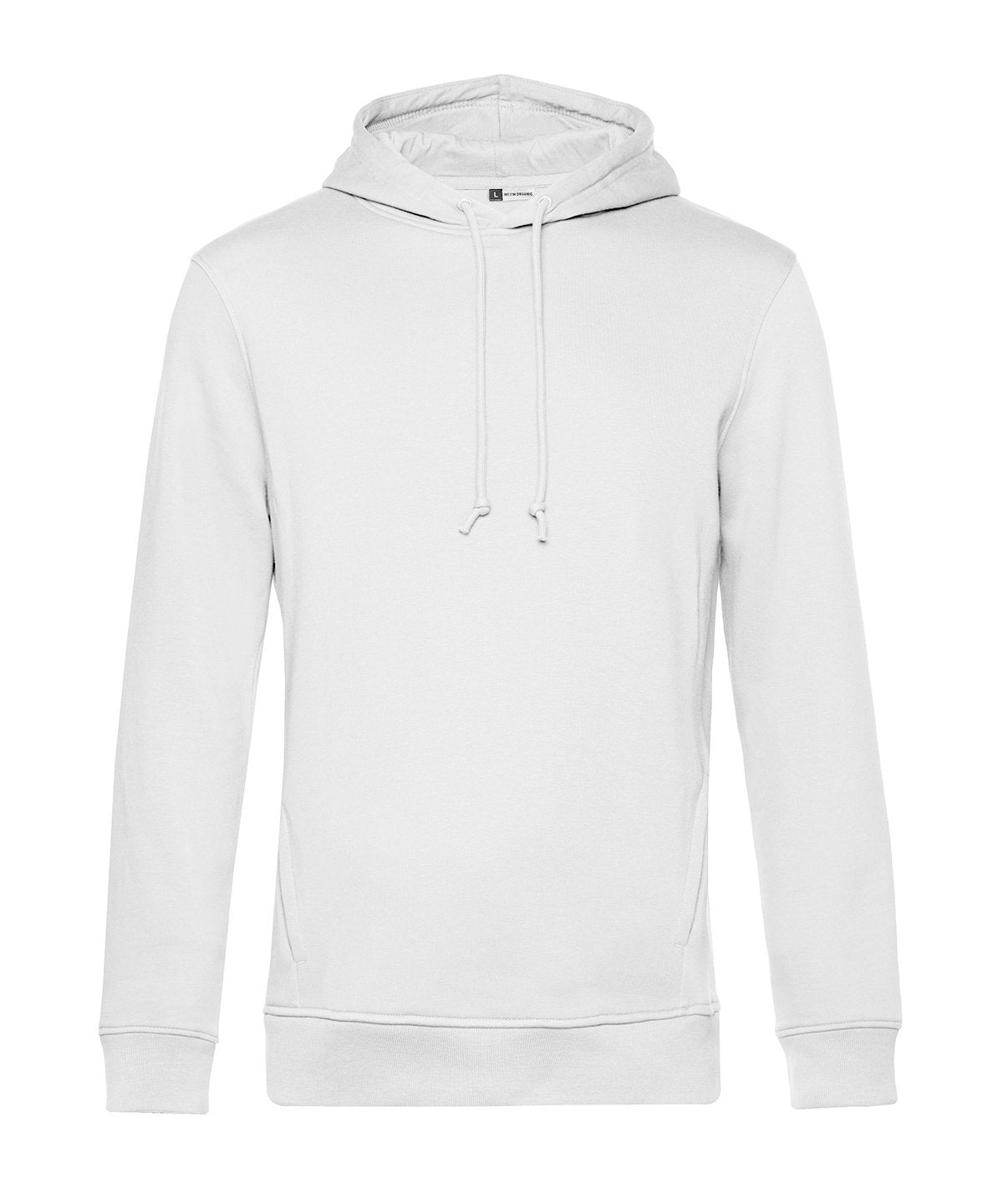 B&C Collection Inspire Hooded Sweatshirt BA001 B in White