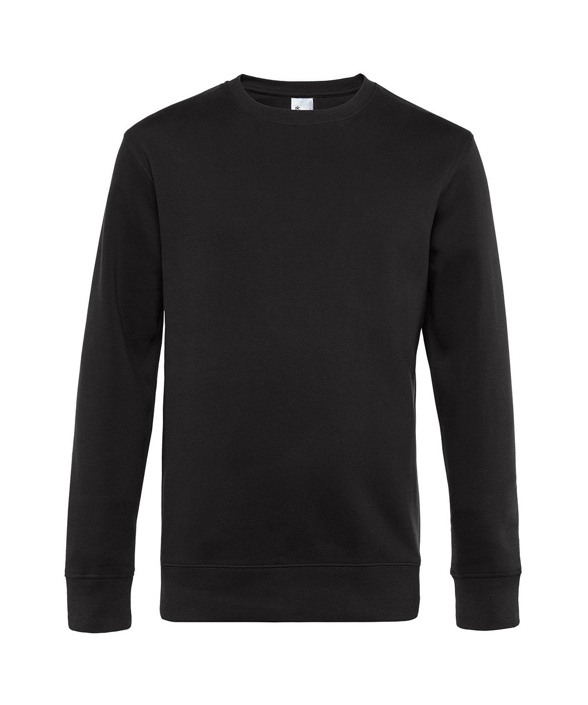 B&C Collection King Crew Neck Sweatshirt BA010 in Blackpure