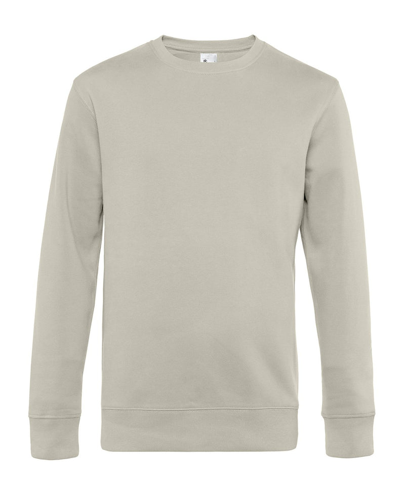 B&C Collection King Crew Neck Sweatshirt BA010 in Greyfog