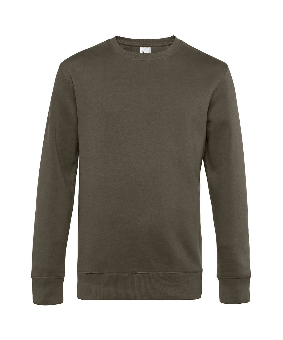 B&C Collection King Crew Neck Sweatshirt BA010 in Khaki