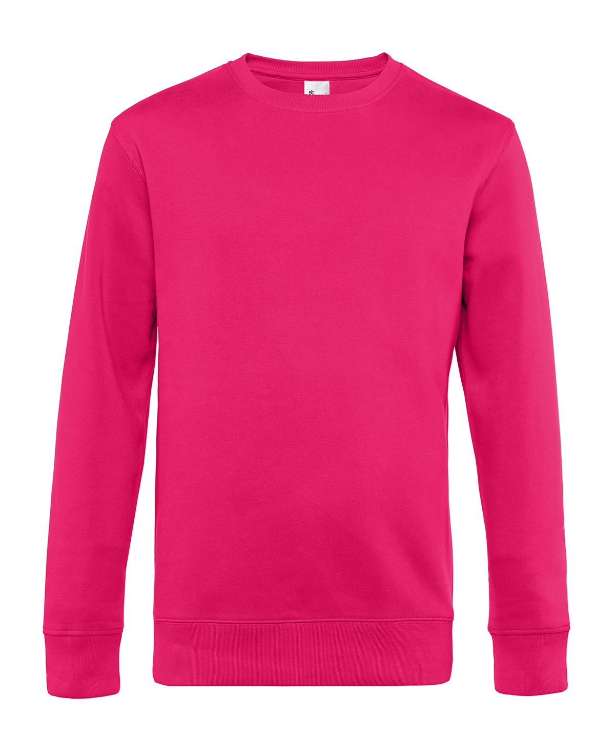 B&C Collection King Crew Neck Sweatshirt BA010 in Magentapink