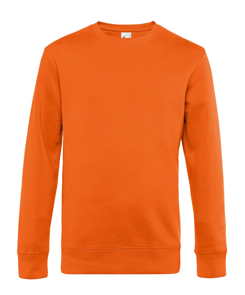 B&C Collection King Crew Neck Sweatshirt BA010 in Pureorange
