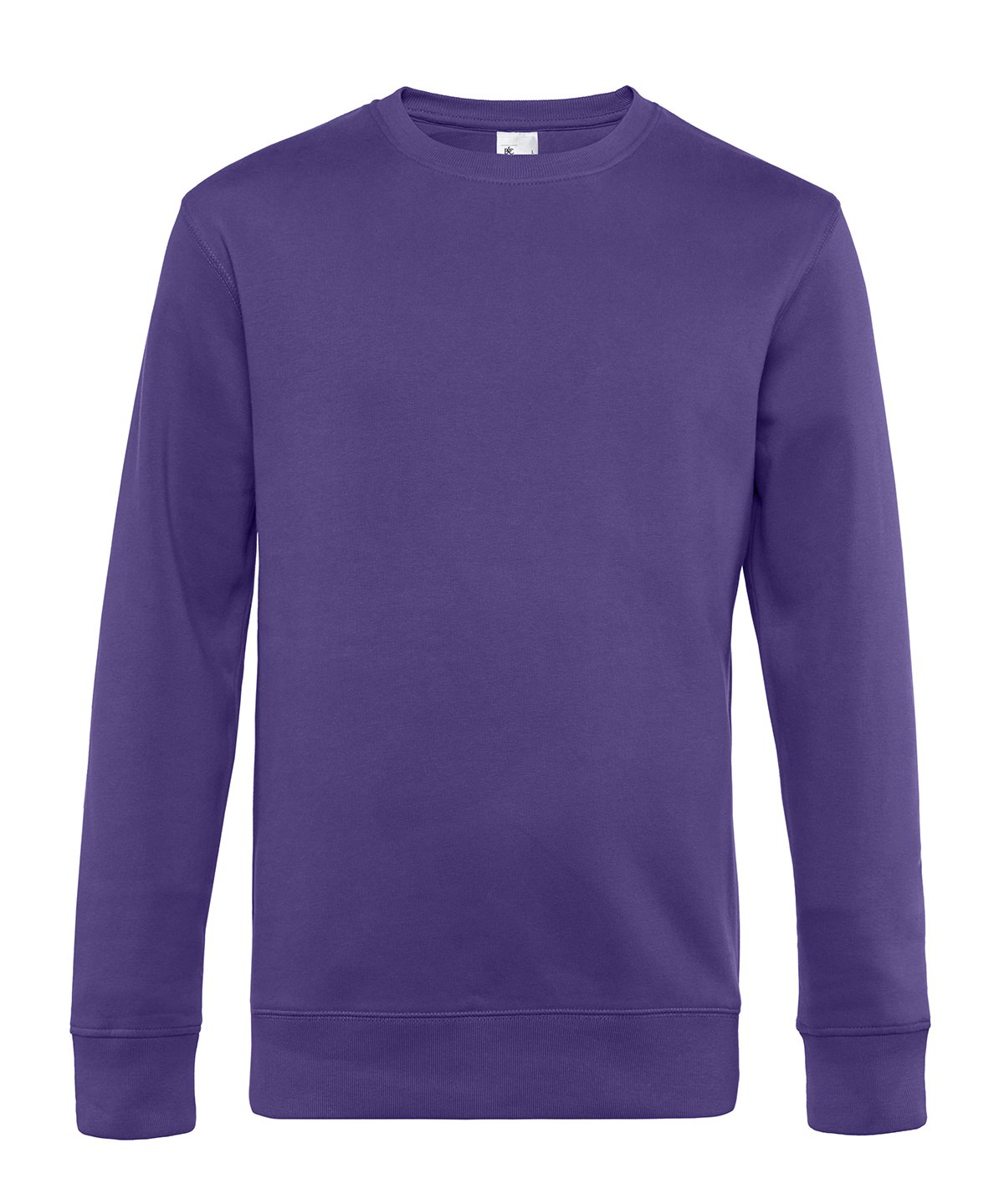 B&C Collection King Crew Neck Sweatshirt BA010 B in Radiantpurple