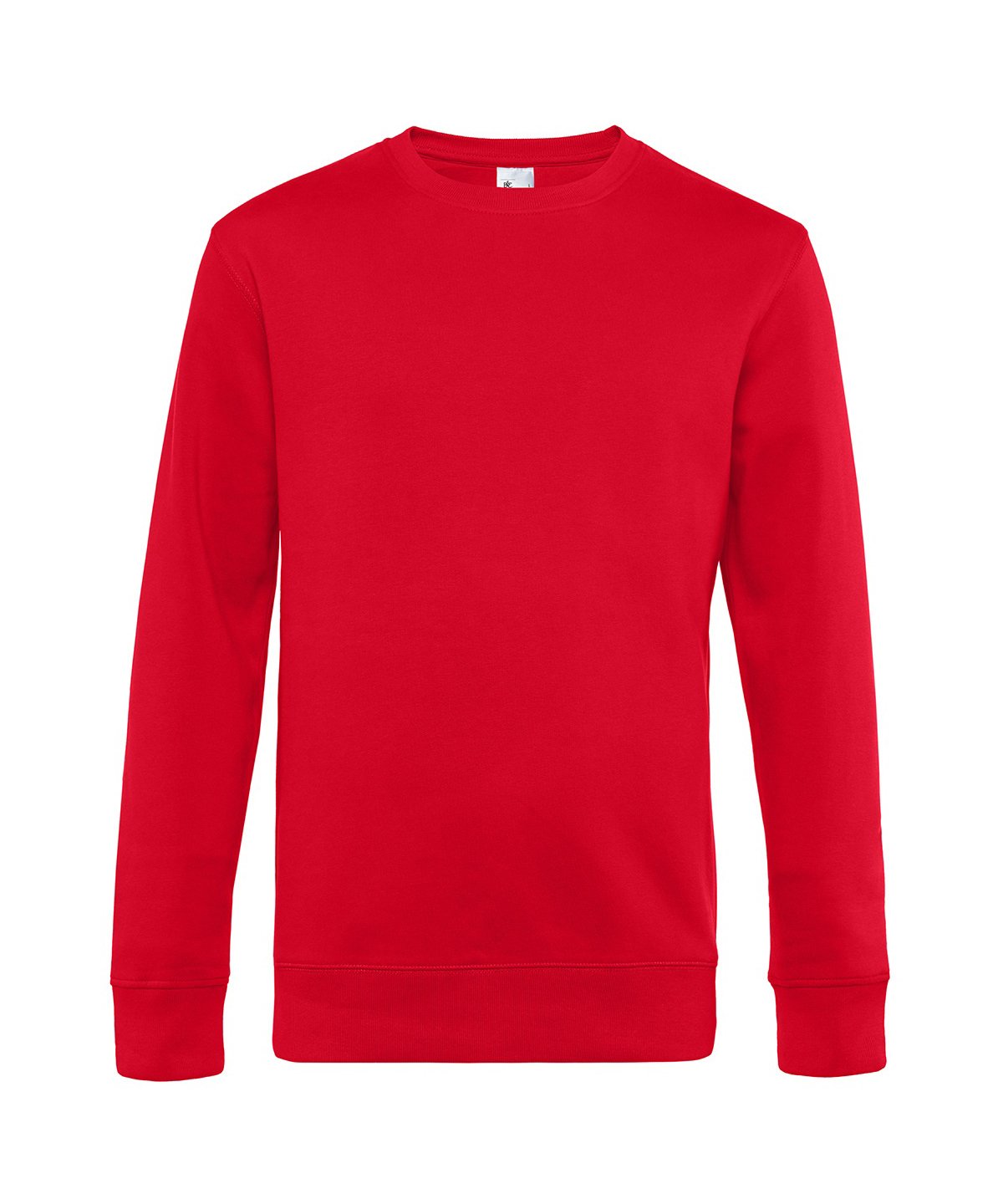 B&C Collection King Crew Neck Sweatshirt BA010 B in Red