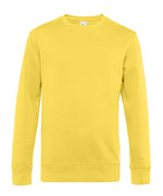 B&C Collection King Crew Neck Sweatshirt BA010 B in Yellowfizz