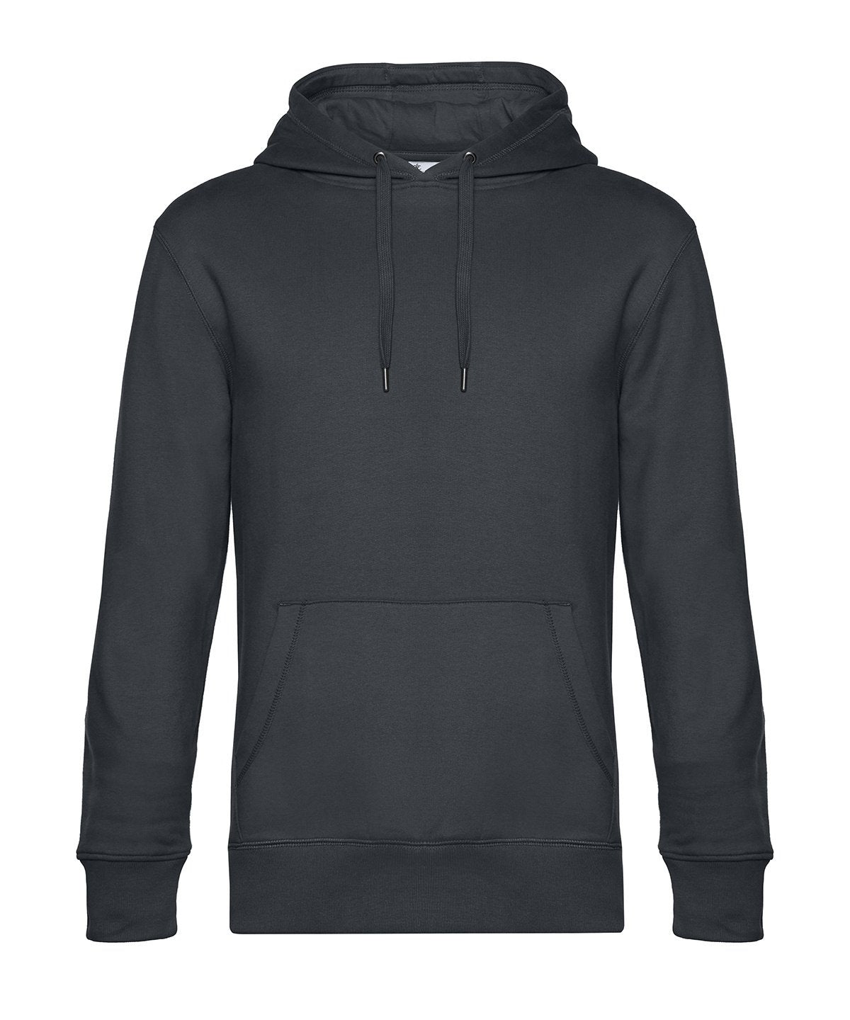 B&C Collection King Hooded Sweatshirt BA011 in Asphalt