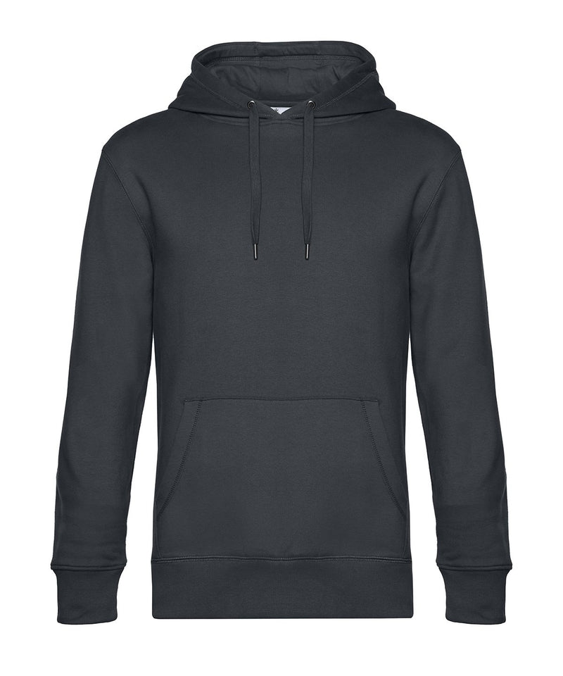 B&C Collection King Hooded Sweatshirt BA011 in Asphalt