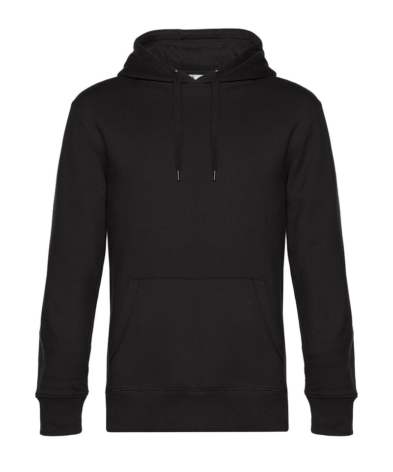 B&C Collection King Hooded Sweatshirt BA011 in Blackpure