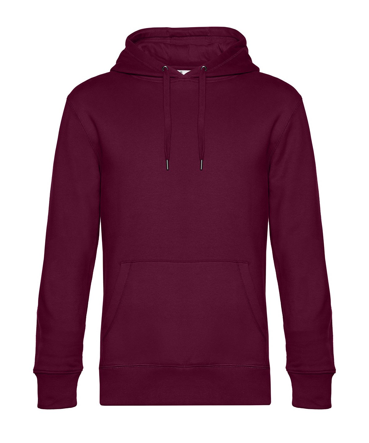 B&C Collection King Hooded Sweatshirt BA011 in Darkcherry