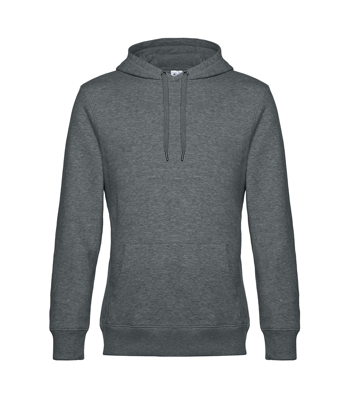 B&C Collection King Hooded Sweatshirt BA011 in Heathermidgrey