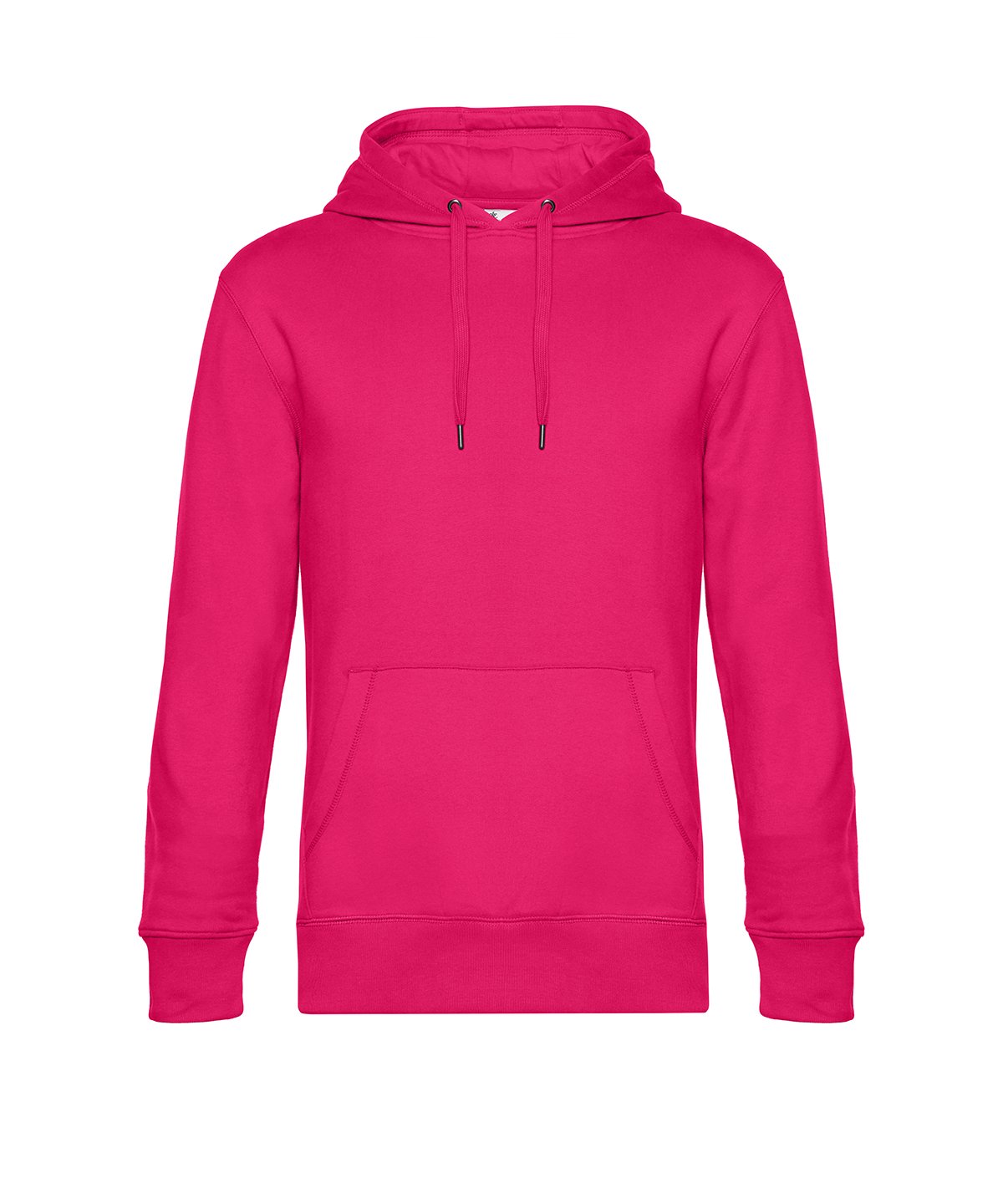B&C Collection King Hooded Sweatshirt BA011 in Magentapink