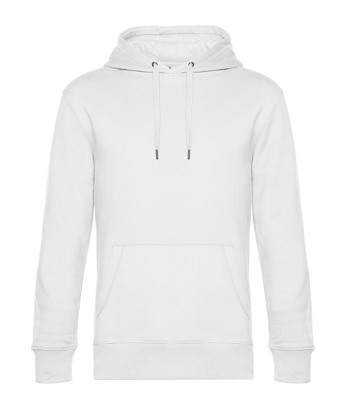 B&C Collection King Hooded Sweatshirt BA011 B in White