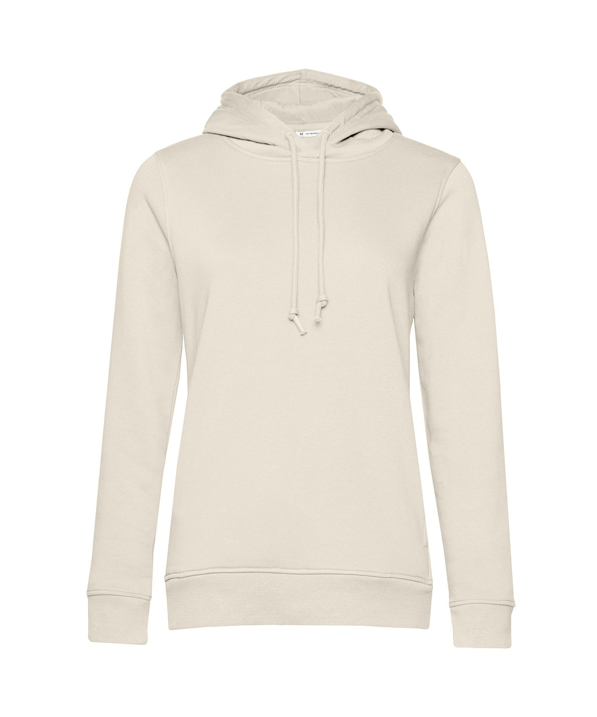 B&C Inspire women's hooded sweatshirt BA01F in off-white