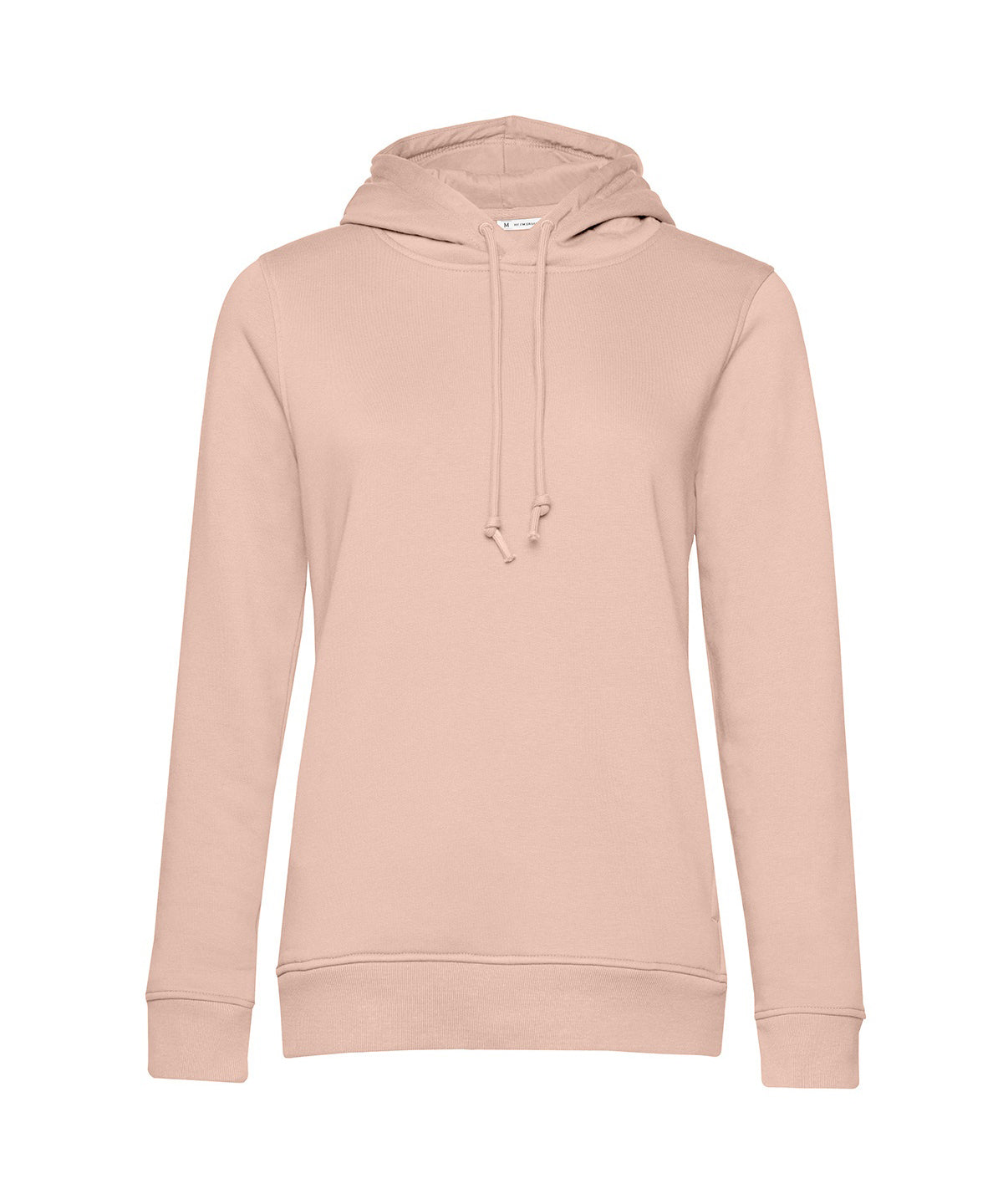 B&C Inspire women's hooded sweatshirt BA01F in soft rose