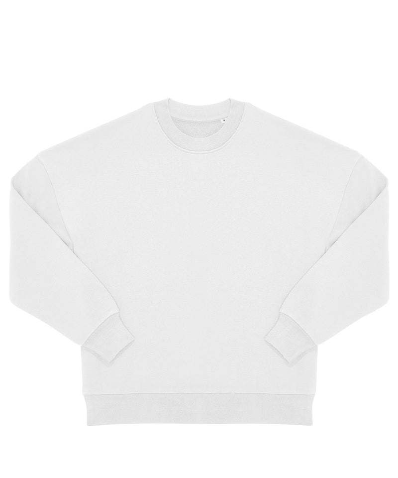 B&C Collection Influence crew sweatshirt BA033 in white