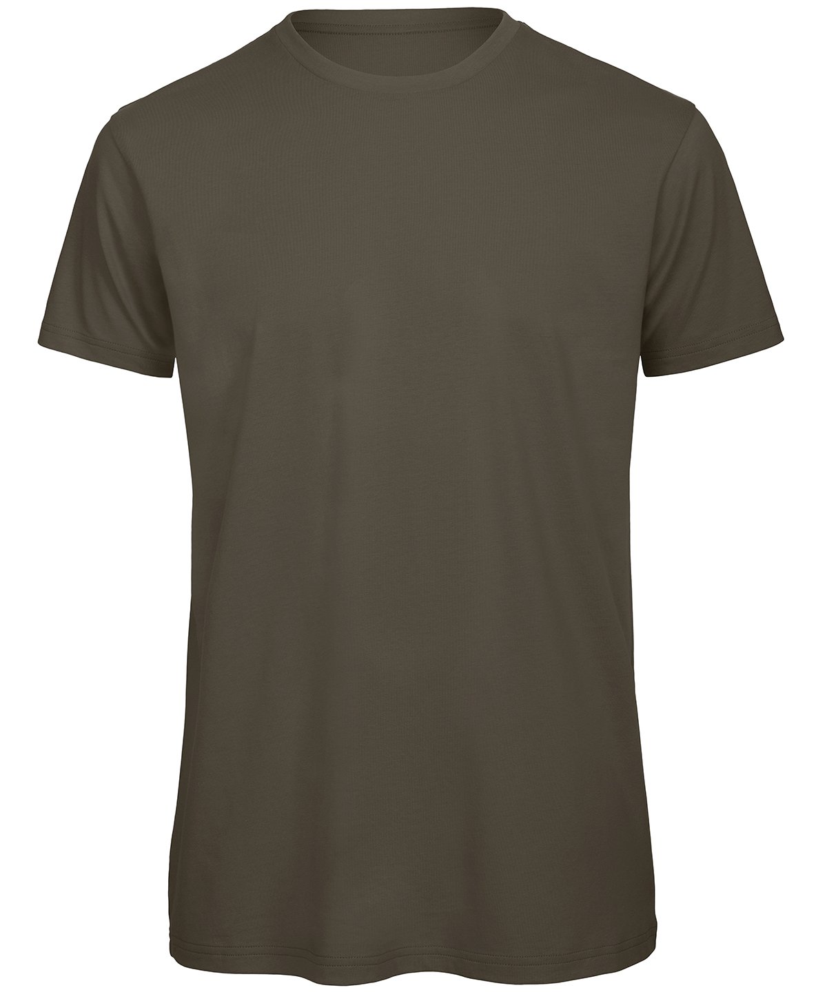 B&C Collection Inspire Mens T Shirt BA118 in Khaki
