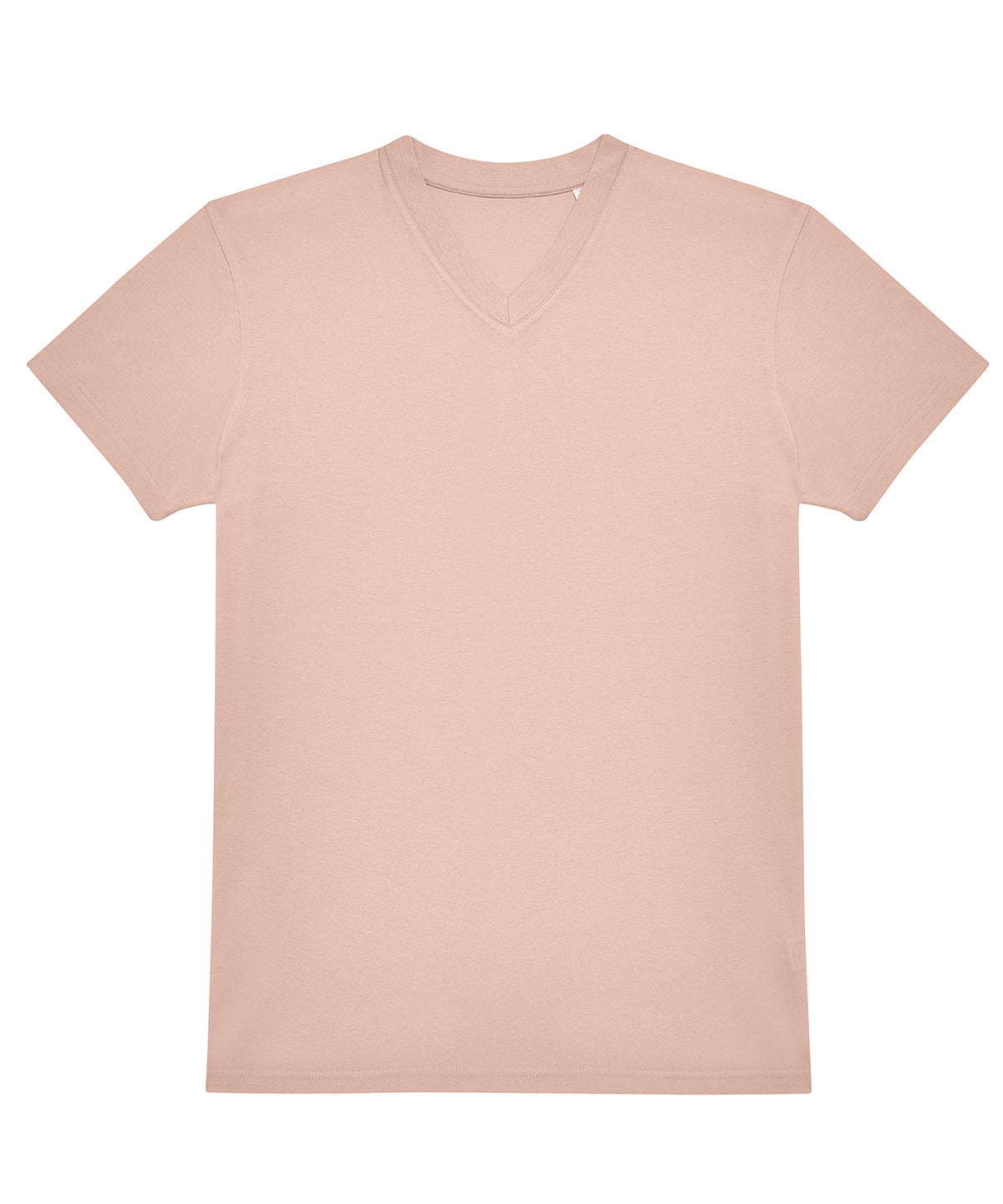B&C Collection E150 V-neck t-shirt BA213 in soft rose