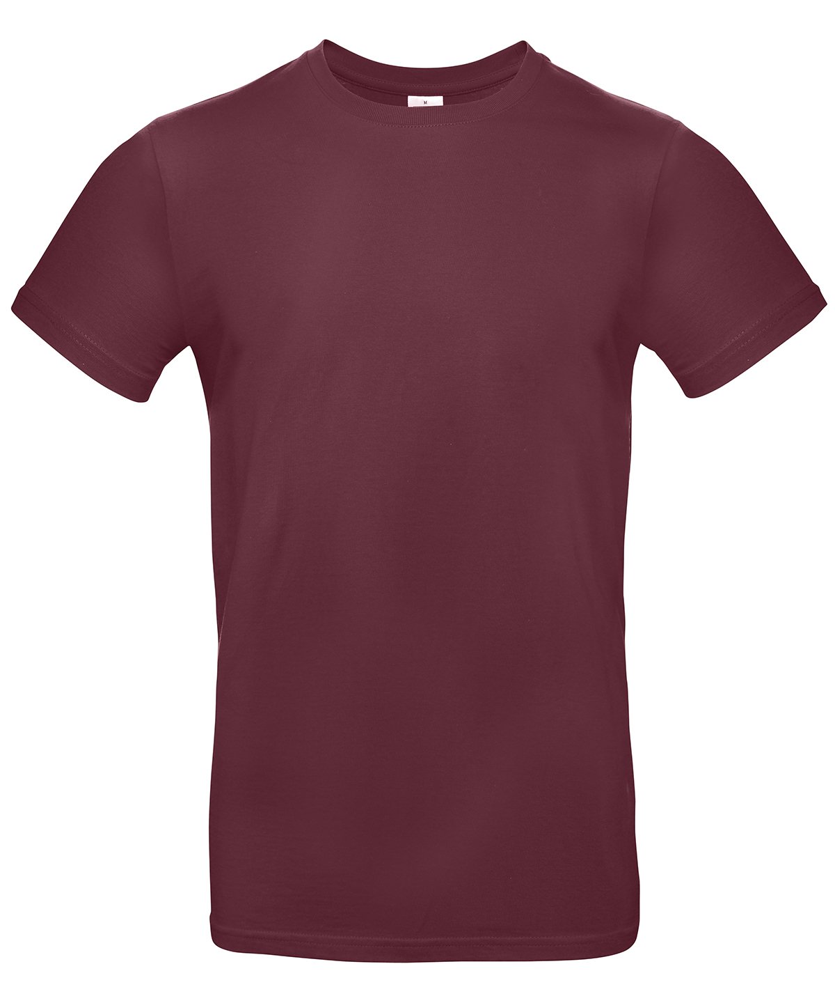 B&C Collection E190 t-shirt BA220 in burgundy