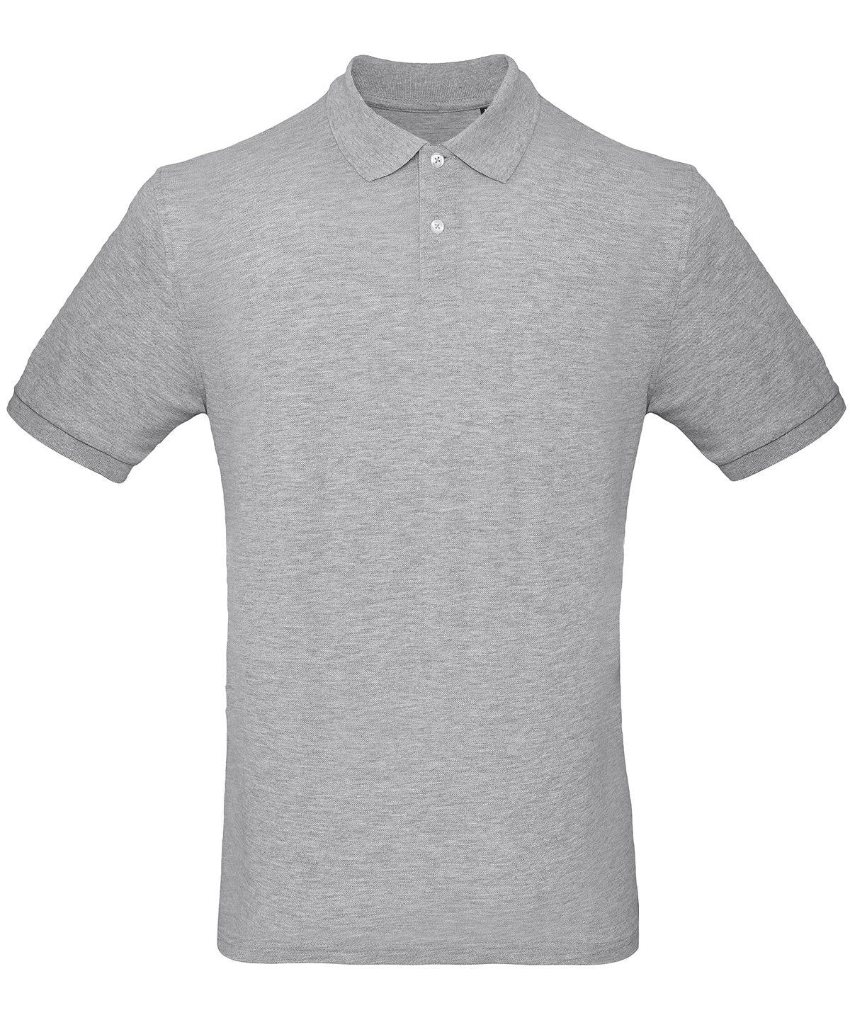 B&C Collection Inspire Polo For Men BA260 in Heathergrey