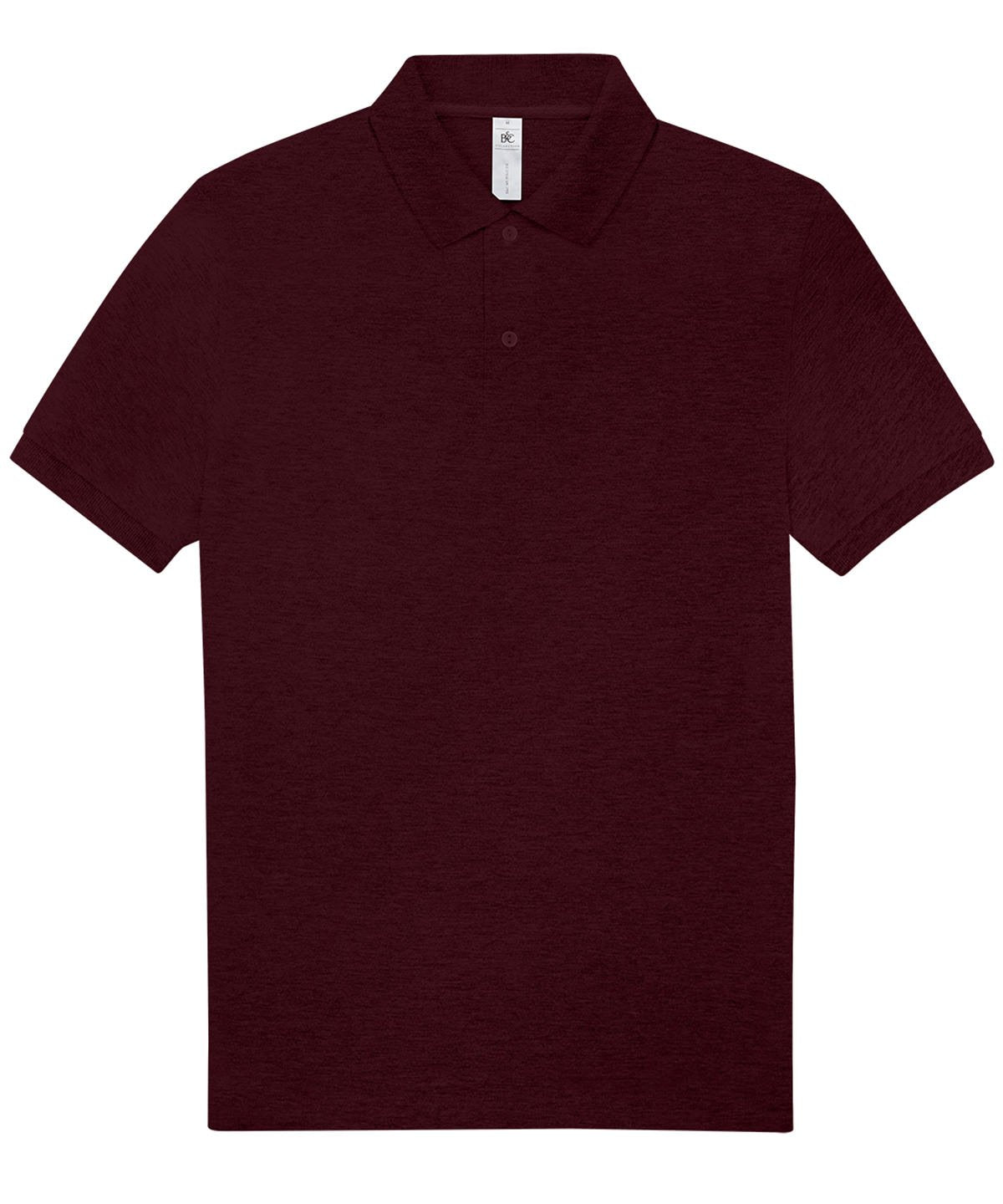 B&C Collection My Polo 210 Polos BA263 in Heatherburgundy