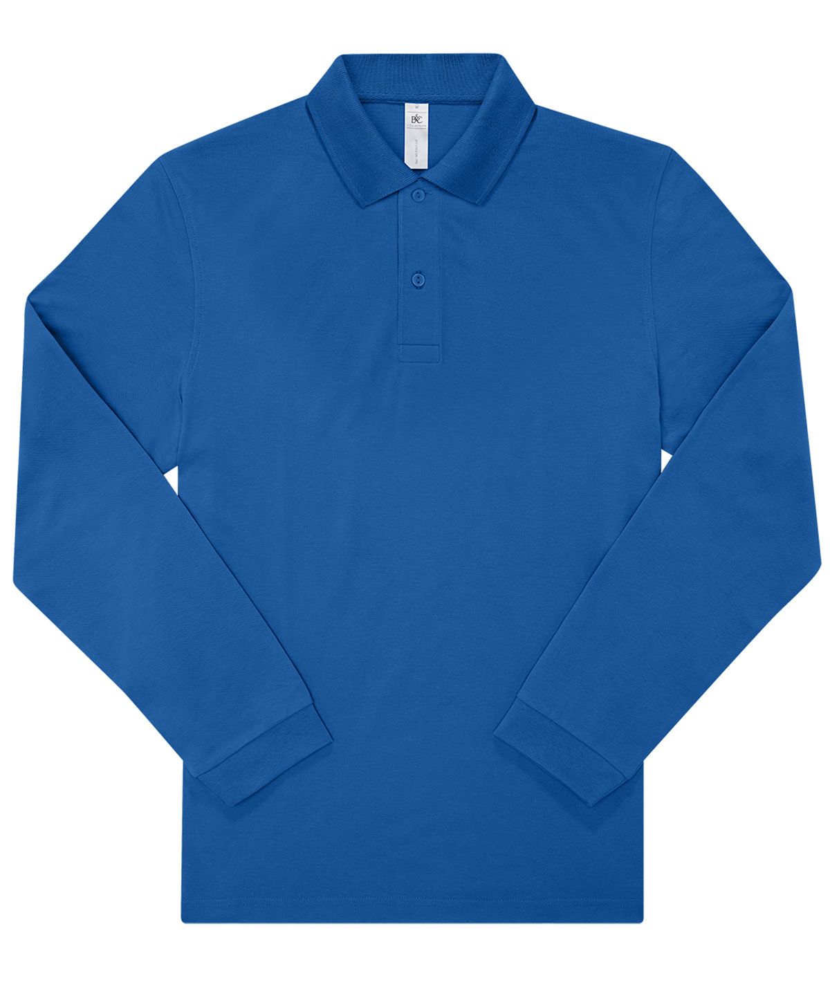 B&C My Polo 210 LSL short-sleeve polo BA264 in royal blue
