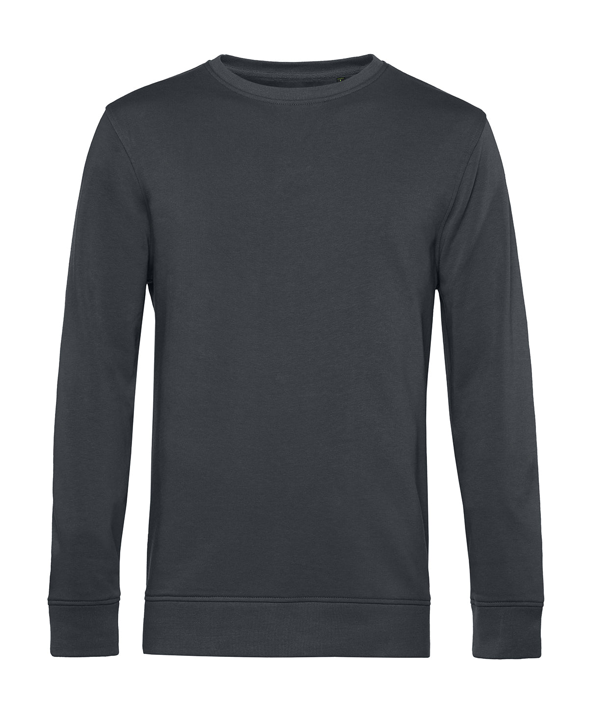 B&C Inspire crew neck sweatshirt BA266 in asphalt