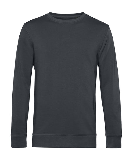 B&C Inspire crew neck sweatshirt BA266 in asphalt