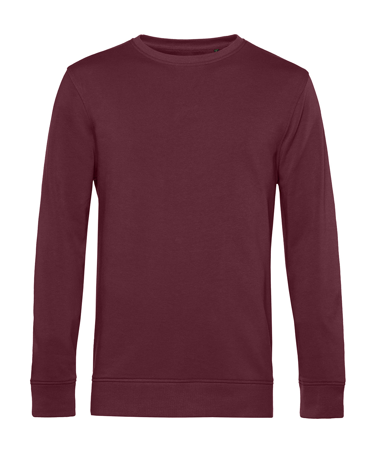 B&C Inspire crew neck sweatshirt BA266 in burgundy