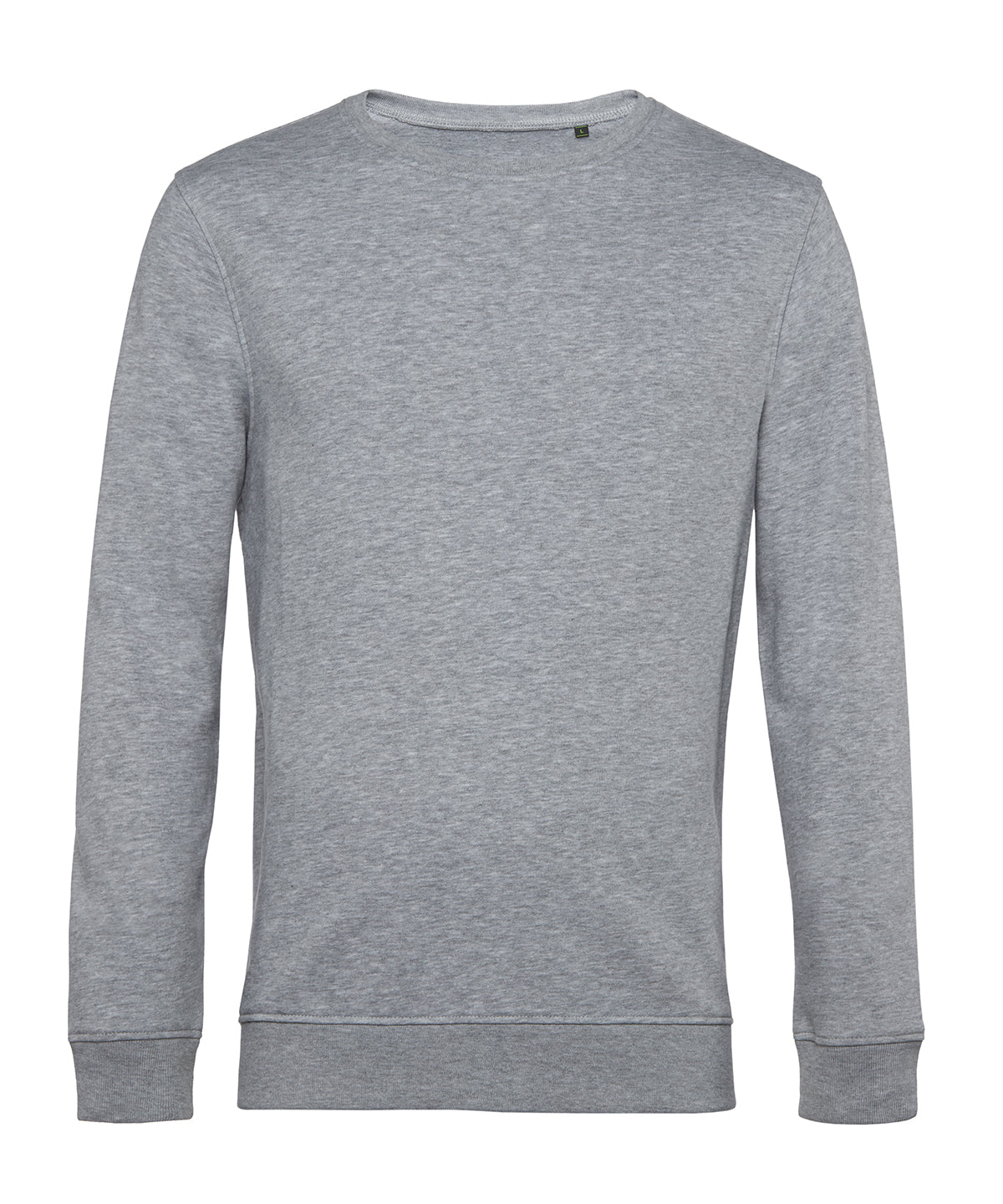 B&C Inspire crew neck sweatshirt BA266 in heather grey