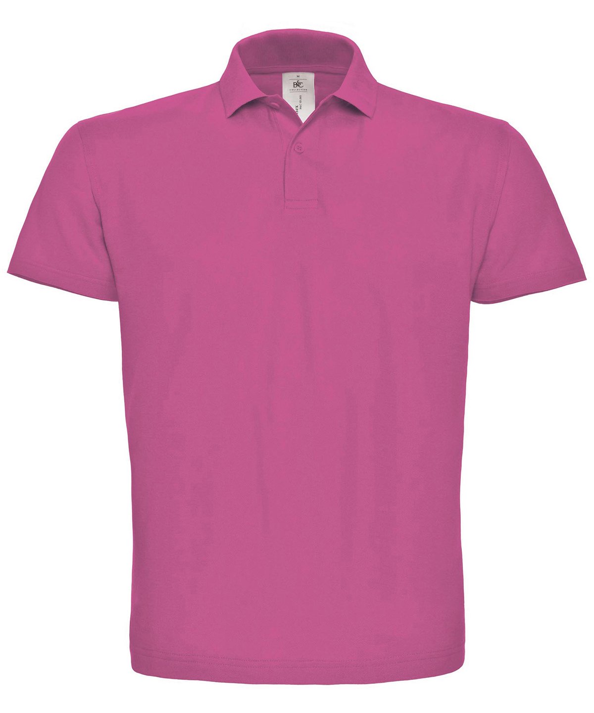 B&C Collection ID001 polo shirt BA306 in fuchsia