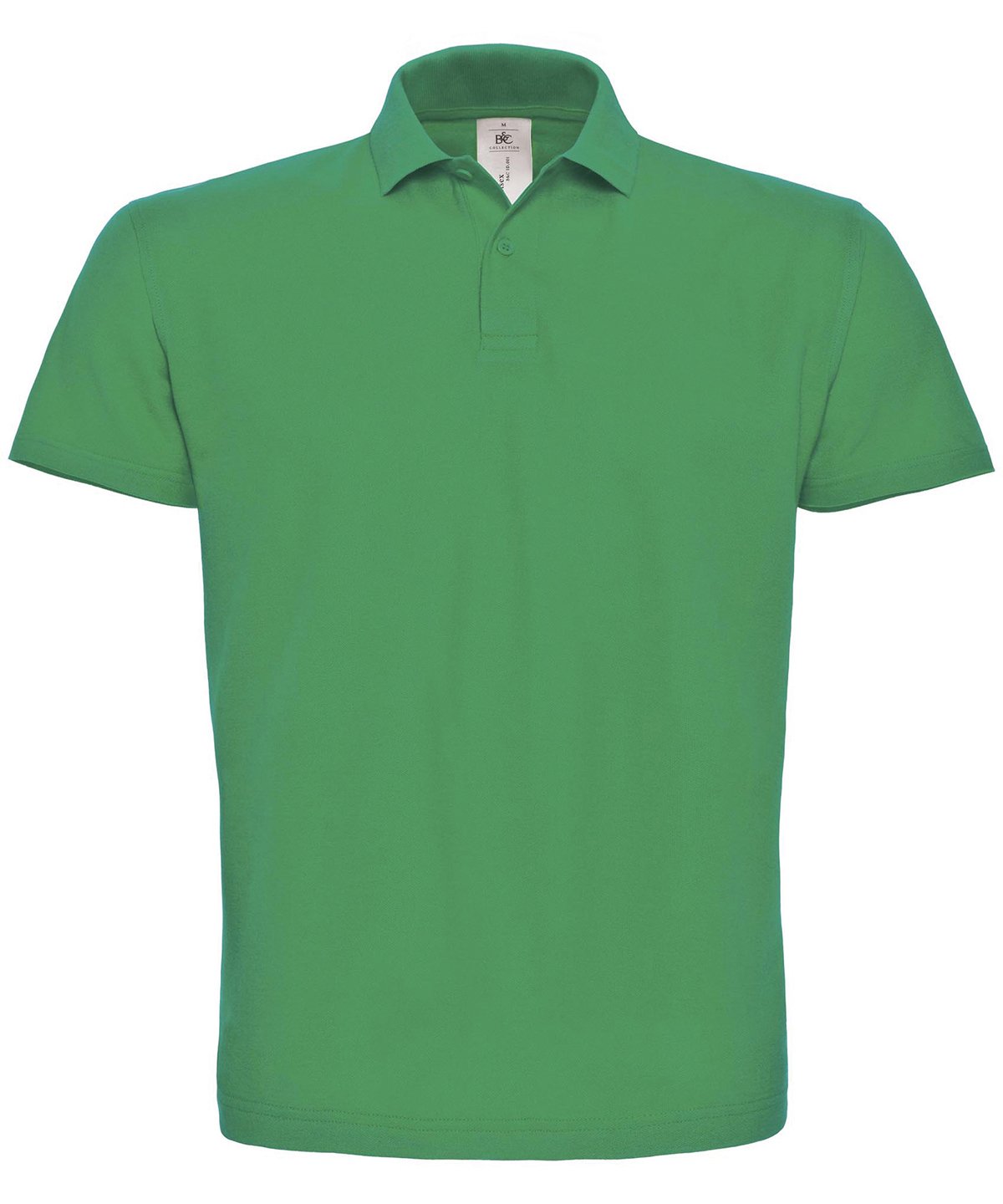 B&C Collection ID001 polo shirt BA306 in kelly green