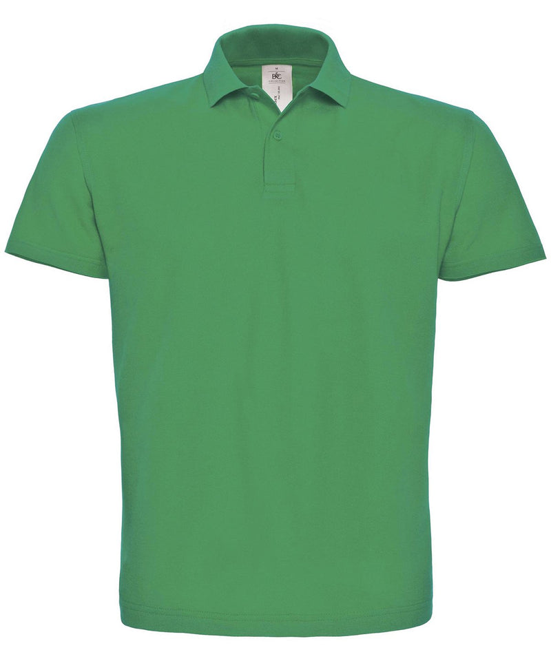 B&C Collection ID001 polo shirt BA306 in kelly green