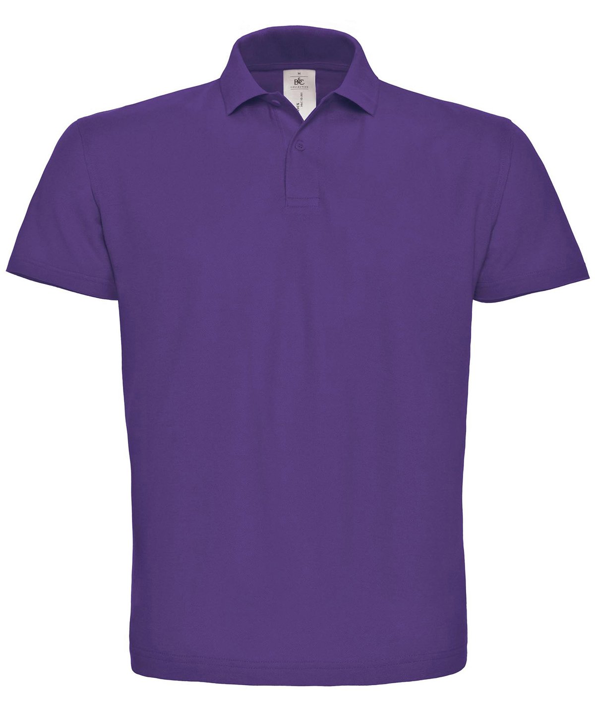 B&C Collection ID001 polo shirt BA306 in purple