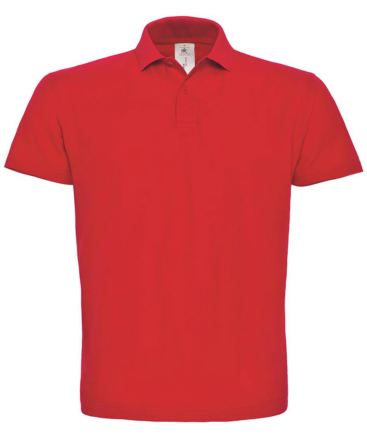 B&C Collection ID001 polo shirt BA306 in red