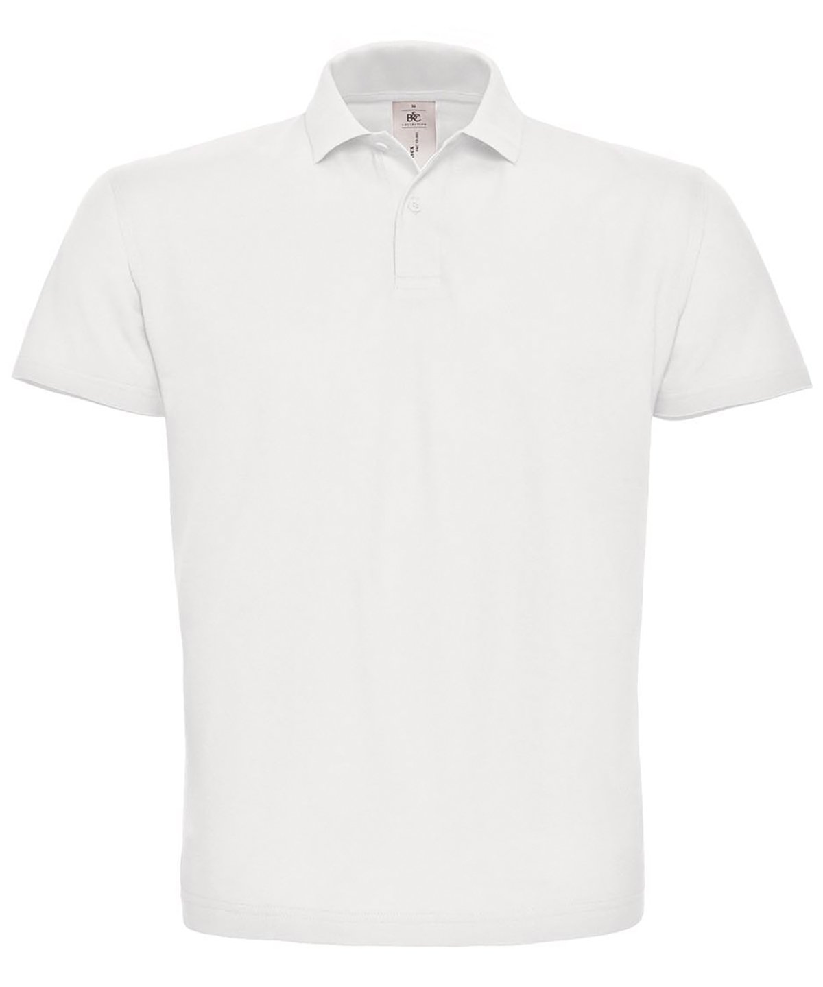 B&C Collection ID001 polo shirt BA306 in white