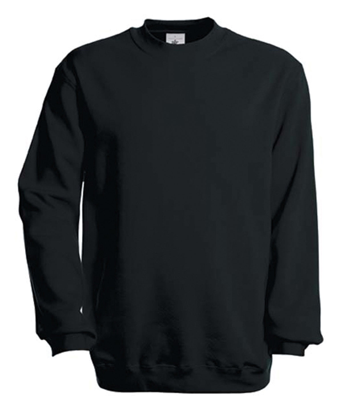B&C Collection set-in sweatshirt BA401 in black