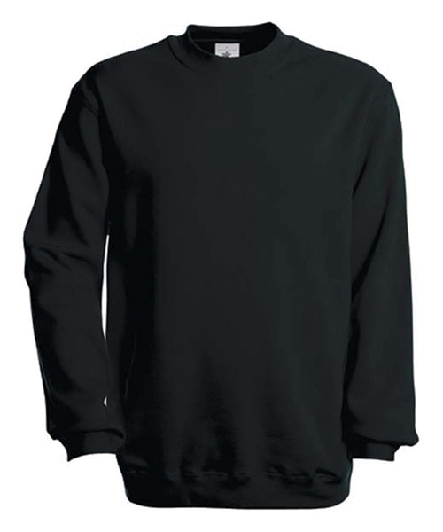 B&C Collection set-in sweatshirt BA401 in black