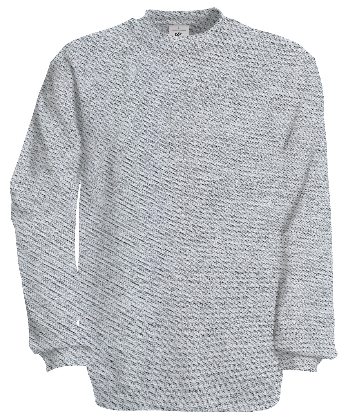 B&C Collection set-in sweatshirt BA401 in heather grey