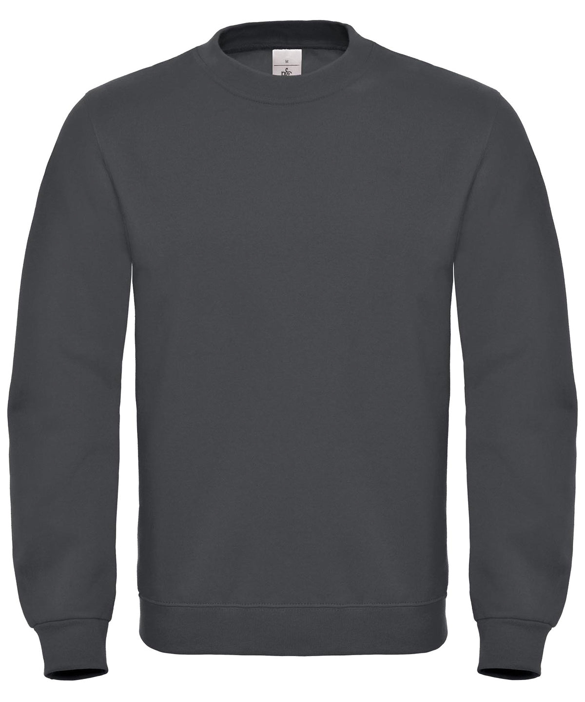 B&C Collection ID002 sweatshirt BA404 in anthracite