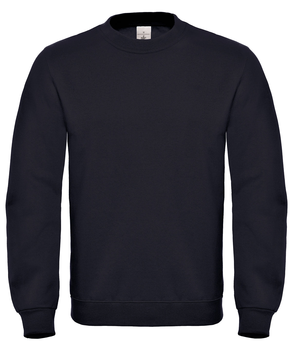 B&C Collection ID002 sweatshirt BA404 in black