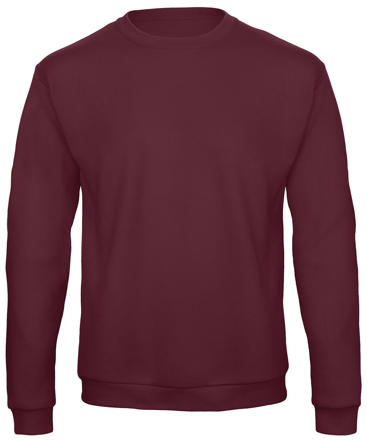 B&C Collection ID202 50/50 sweatshirt BA409 in burgundy