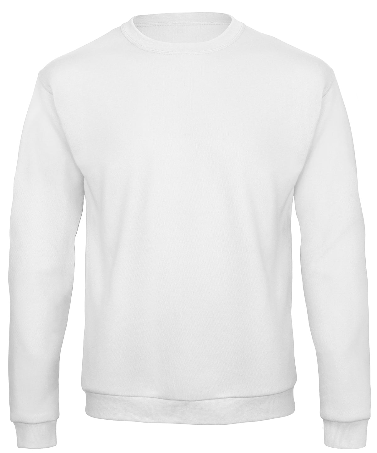 B&C Collection ID202 50/50 sweatshirt BA409 in white