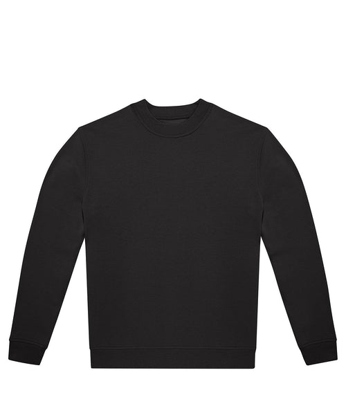 B&C Collection ID332 crew sweatshirt BA430 in black
