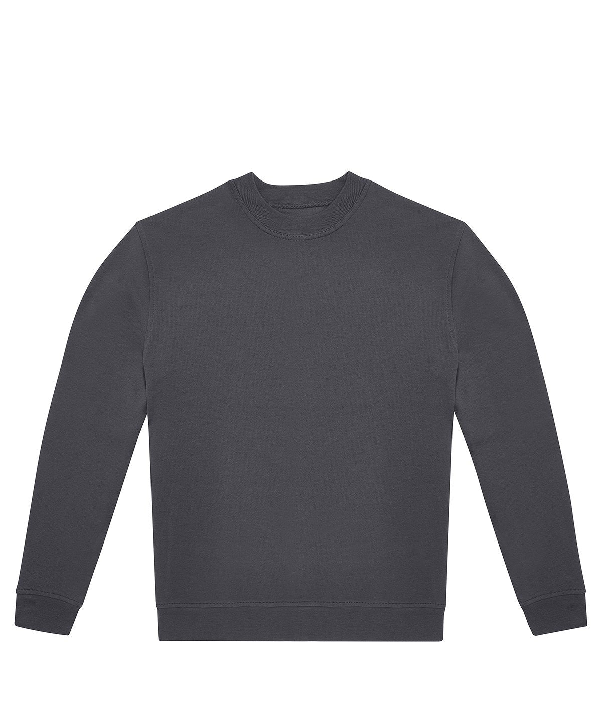B&C Collection ID332 Crew Sweatshirt BA430 in Darkgrey