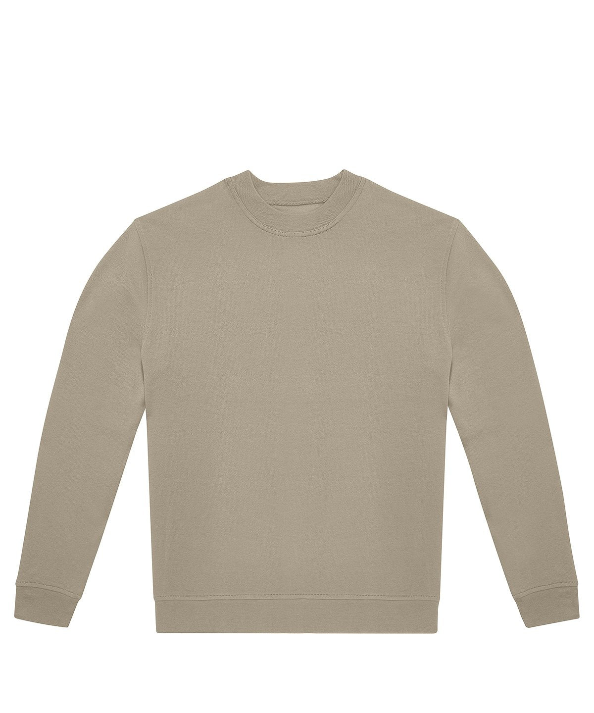 B&C Collection ID332 Crew Sweatshirt BA430 in Mastic
